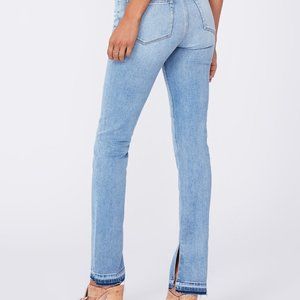 Marienne Inseam Slit Cindy Straight Jeans